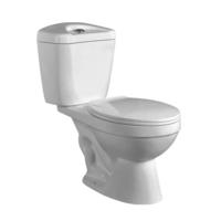 YS22207T 2-delt keramisk toilet, tætkoblet S-fælde sifontoilet;