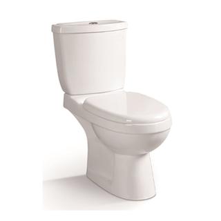 YS22210P 2-delt keramisk toilet, tætkoblet P-trap vasketoilet;