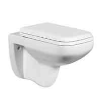 YS22212HR Væghængt keramisk toilet, Kantløs Vægmonteret toilet, vask;