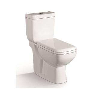 YS22212P 2-delt keramisk toilet, tætkoblet P-trap vasketoilet;