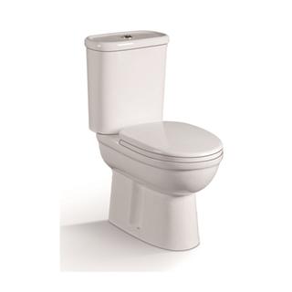 YS22215P 2-delt keramisk toilet, tætkoblet P-trap vasketoilet;