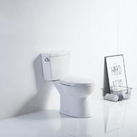 YS22238 2-delt keramisk toilet, forlænget S-trap toilet, TISI/SNI certificeret toilet;