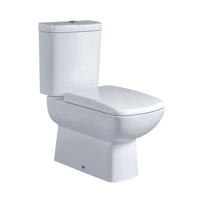 YS22240S Retro design 2-delt keramisk toilet, tæt koblet P-trap vasketoilet;