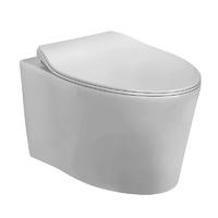 YS22279H Væghængt keramisk toilet, Kantløst Vægmonteret toilet, afvaskning;