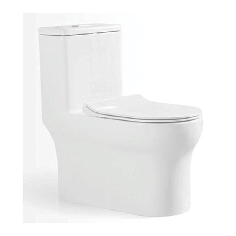 YS24101 Et stykke keramisk toilet, sifonisk;