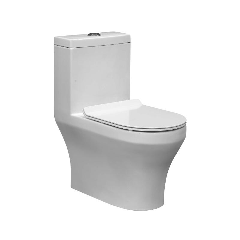 YS24215 Et stykke keramisk toilet, afvasket;