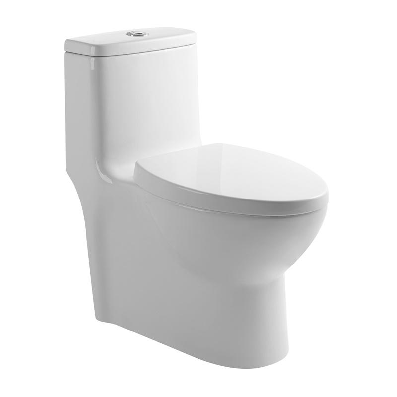YS24219 Et stykke keramisk toilet, sifonisk;
