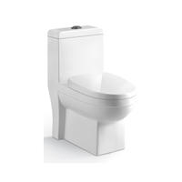 YS24249 Et stykke keramisk toilet, sifonisk;