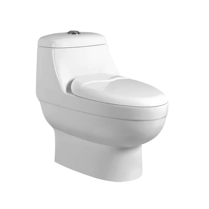 YS24252 Et stykke keramisk toilet, sifonisk;
