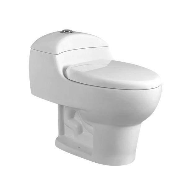 YS24257 Et stykke keramisk toilet, sifonisk;