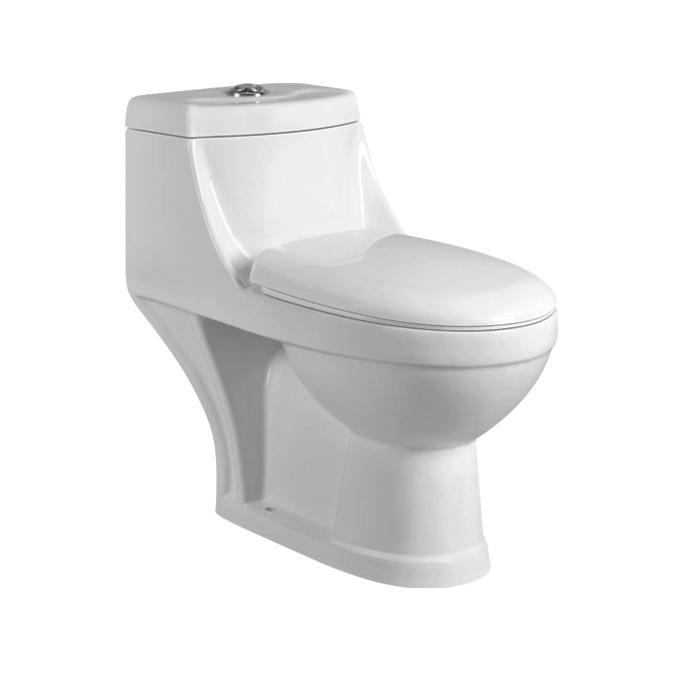 YS24258 Et stykke keramisk toilet, sifonisk;