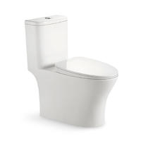 YS24282 Et stykke keramisk toilet, sifonisk;