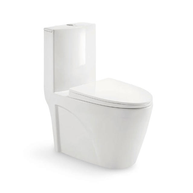 YS24283 Et stykke keramisk toilet, sifonisk;