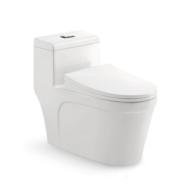 YS24286 Et stykke keramisk toilet, sifonisk;