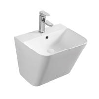 YS26630 Keramisk vægmonteret håndvask, totemvask i ét stykke;
