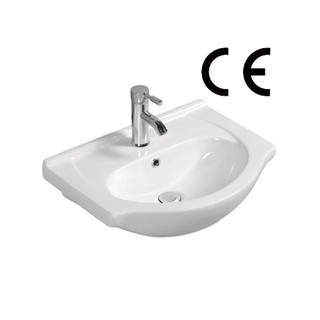 YS27201-55 Keramisk skabsvask, forfængelighedsvask, toiletvask;