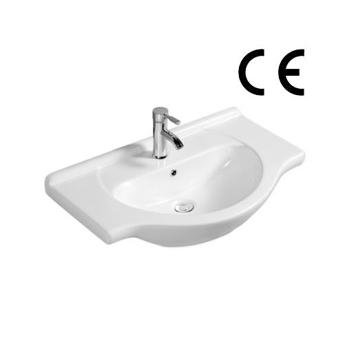 YS27201-75 Keramisk skabsvask, forfængelighedsvask, toiletvask;
