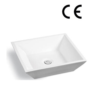 YS28261 Keramik over bordvask, kunstnerisk bassin, keramisk vask;