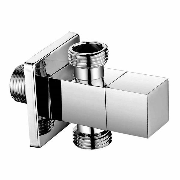 YS466 Messing vinkelventil, afspærringsventil for vandvinkel, til vandhane og toilet, vægmonteret;