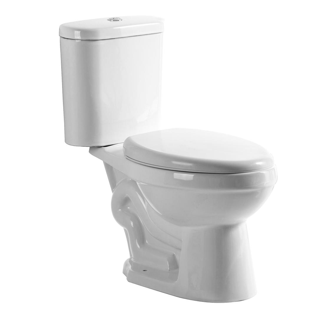 YS22236 2-delt keramisk toilet, tætkoblet S-fælde sifontoilet;