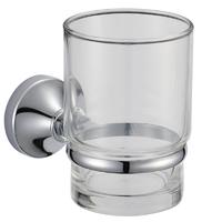 16484 Badeværelsestilbehør, glasholder, zink/messing/SUS glasholder og glaskop;