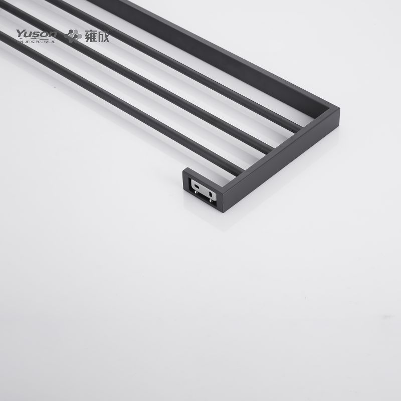 12762 Slankt badeværelsestilbehør, håndklædehylder, håndklædeholder, zink/messing/SUS håndklædeholder, vægmonteret (serie 12700)