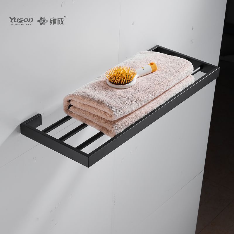 12762 Slankt badeværelsestilbehør, håndklædehylder, håndklædeholder, zink/messing/SUS håndklædeholder, vægmonteret (serie 12700)