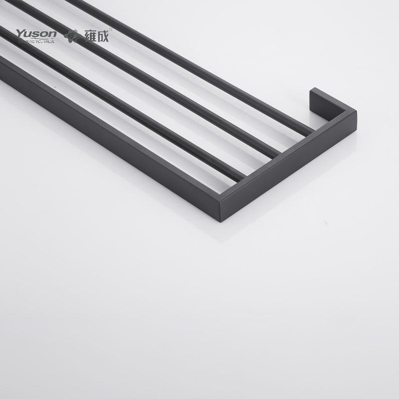 12762 Slankt badeværelsestilbehør, håndklædehylder, håndklædeholder, zink/messing/SUS håndklædeholder, vægmonteret (serie 12700)