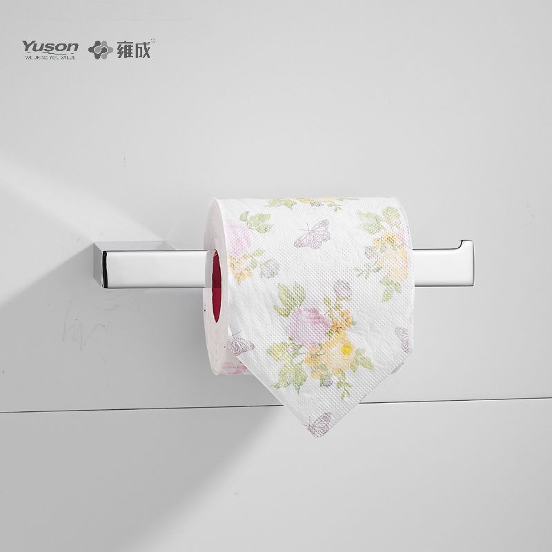 15086 Slankt badeværelsestilbehør, Toiletpapirholder, Zink/Messing/SUS Toiletpapirrulleholder, vægmonteret (Serie 15000)