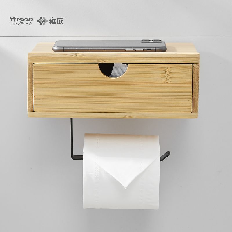 18786W1 Slankt badeværelsestilbehør, Toiletpapirholder, Zink/Messing/SUS Toiletpapirrulleholder, vægmonteret (Serie 18700)