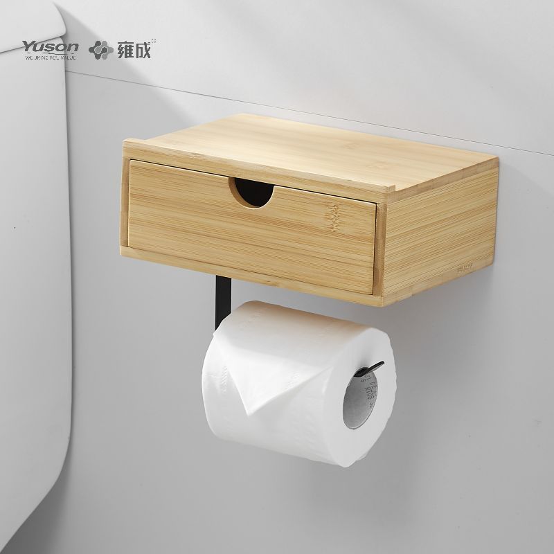 18786W1 Slankt badeværelsestilbehør, Toiletpapirholder, Zink/Messing/SUS Toiletpapirrulleholder, vægmonteret (Serie 18700)