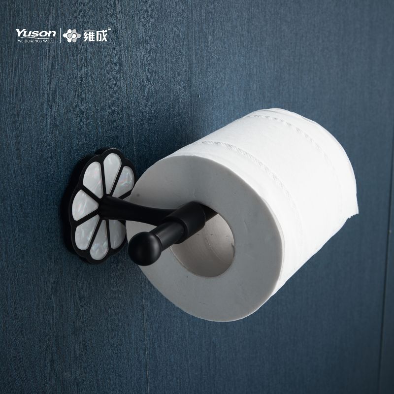 21086 Slankt badeværelsestilbehør, Toiletpapirholder, Zink/Messing/SUS Toiletpapirrulleholder, vægmonteret (Serie 21000)