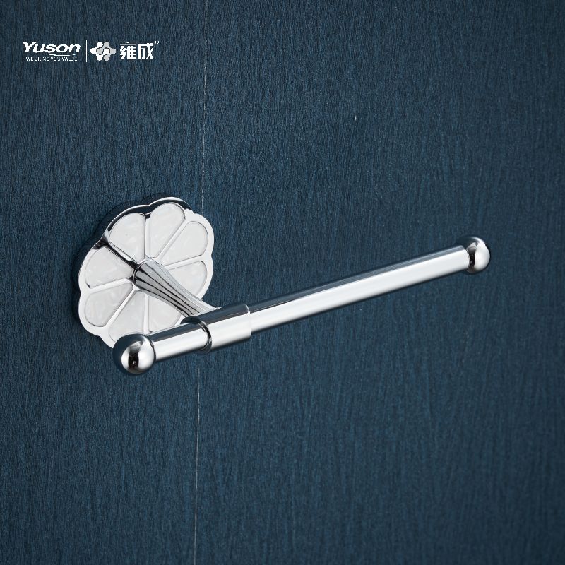 21086 Slankt badeværelsestilbehør, Toiletpapirholder, Zink/Messing/SUS Toiletpapirrulleholder, vægmonteret (Serie 21000)