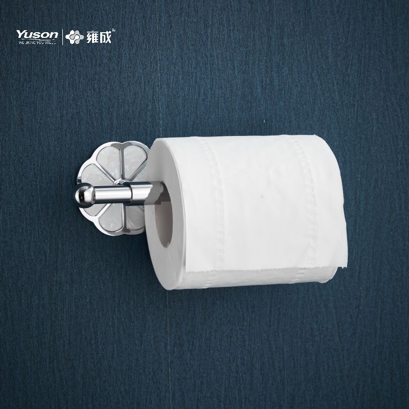 21086 Slankt badeværelsestilbehør, Toiletpapirholder, Zink/Messing/SUS Toiletpapirrulleholder, vægmonteret (Serie 21000)